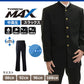 トンボ学生服 男子 ズボン ノータックスラックス ウエスト88～100cm(88 92 96 100 黒 中学 高校 制服 MAX) (送料無料) 【在庫限り】