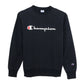 Champion 裏毛クルーネックロゴプリントスウェットシャツ M～XXL (チャンピオン 丸首 裏毛 パイル トレーナー 秋 冬 メンズ 男性) (在庫限り)