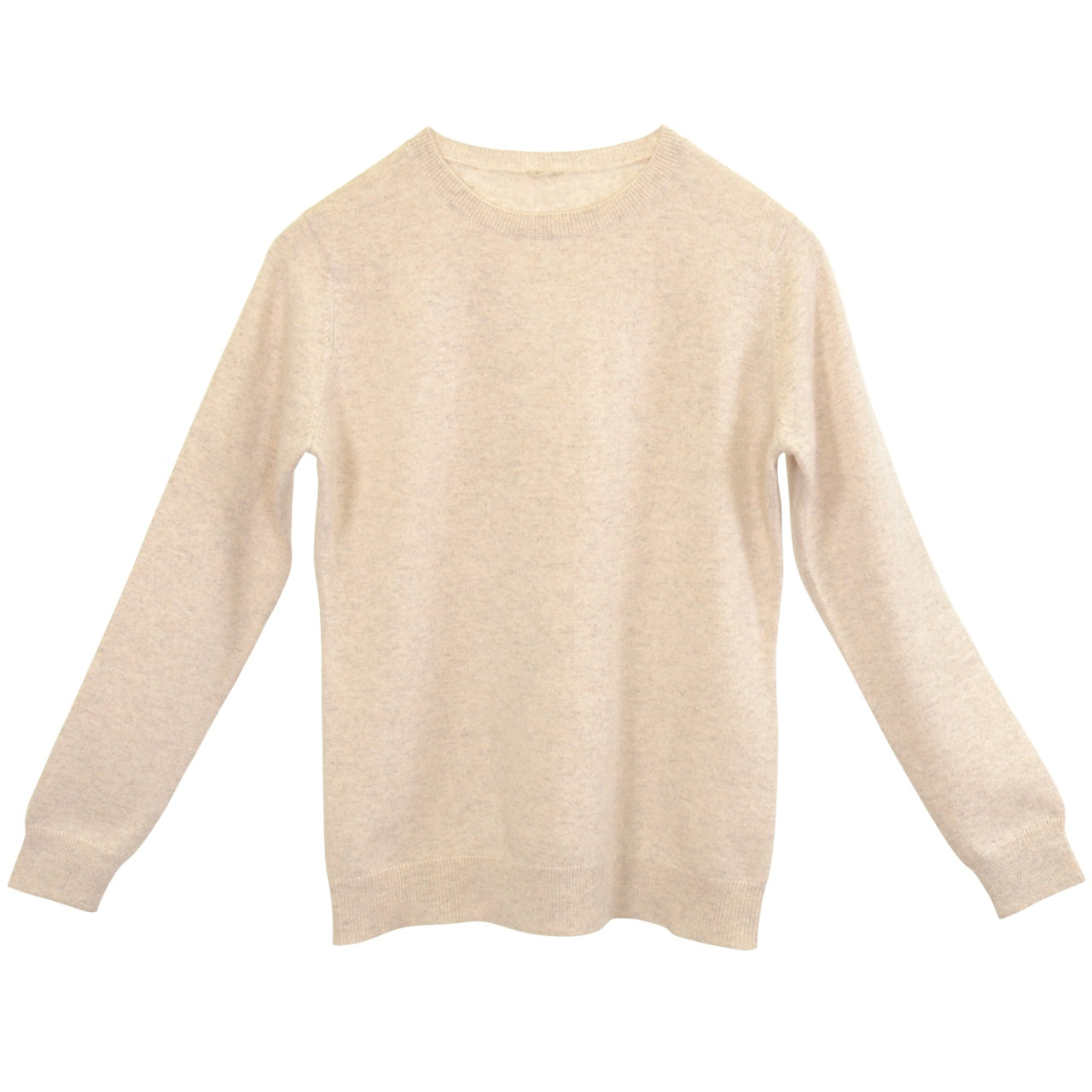 カシミヤ100% 丸首 セーター レディース M～3L (カシミア カシミヤ100 