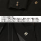 トンボ学生服 男子 上着 145～160cm A体 (145 150 155 160 黒 中学 高校 制服 詰襟 カラー交換式 MAX PLUS) (送料無料) 【在庫限り】