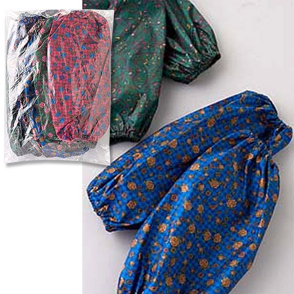 ナイロン プリント腕カバー 6双入り フリーサイズ (ナイロン プリント腕カバー 6双入り) (ワーキング) 【在庫限り】